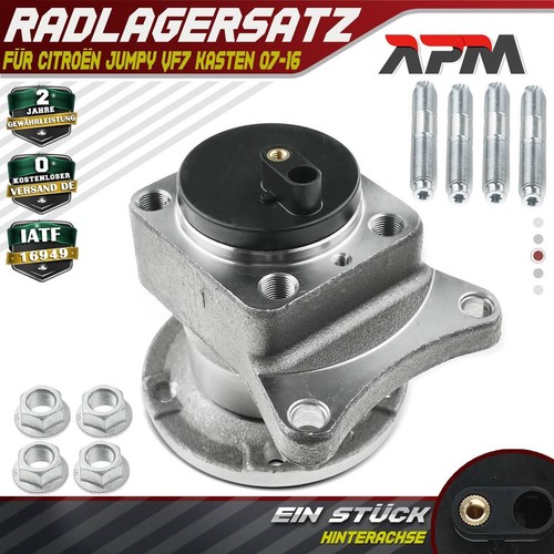 Radnabe radlagersatz hinten - radnabe,