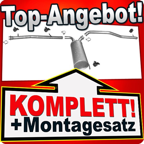 Auspuff für fiat scudo - auspuff, ii