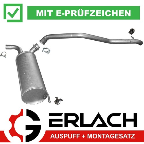 Auspuffanlage für jumpy - für, c8