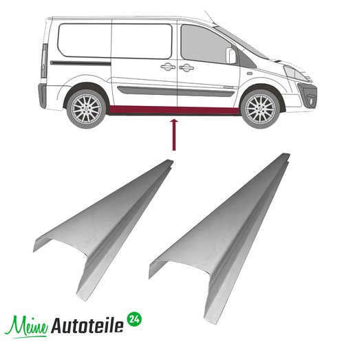 Schweller reparaturblech links - reparaturblech,