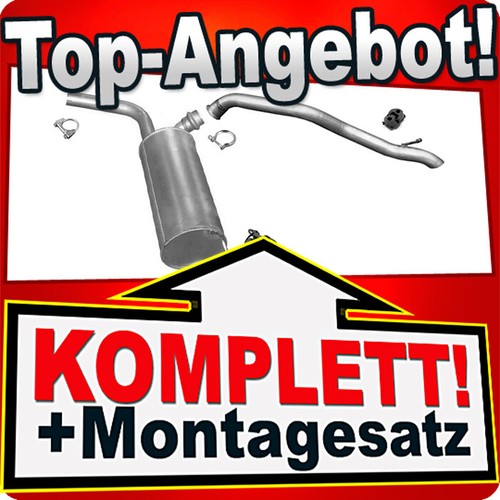 Auspuff für fiat scudo 0 - für,