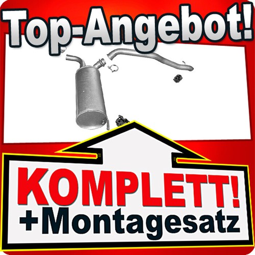 Auspuff für fiat scudo 0 - scudo, ii